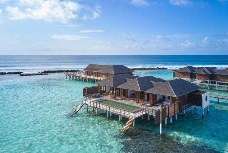 Maldivi Resort Villa Nautica Vila na vodi